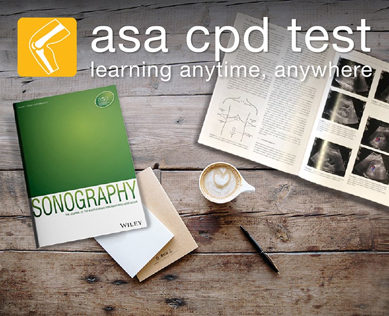 ASA CPD Test - Sonographic anatomy and imaging of the dorsal supportive ligaments